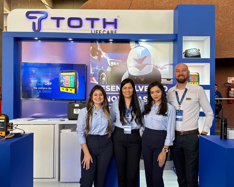 Toth Lifecare participa do CBMEDE 2024: 9º Congresso de Medicina de Emergência Adulto e Pediátrico